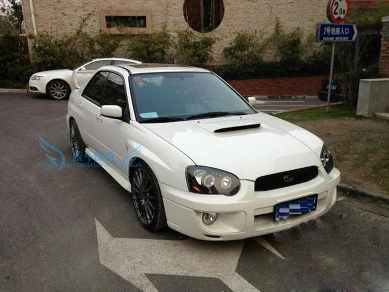 Автозапчасти стиль светодиодный налобный фонарь для Subaru Impreza WRX 2004 2005 2006 светодиодный фары drl hid Биксеноновые линзы ближнего света