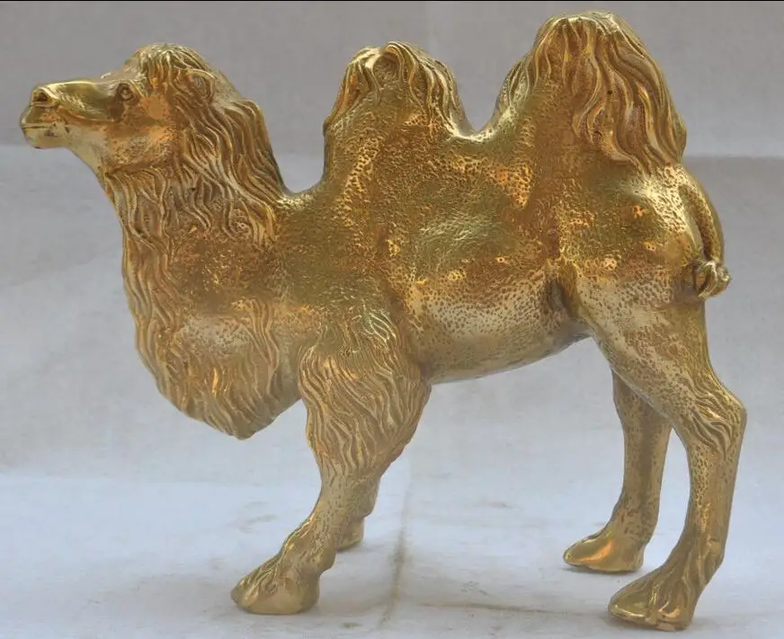 metal camel statue