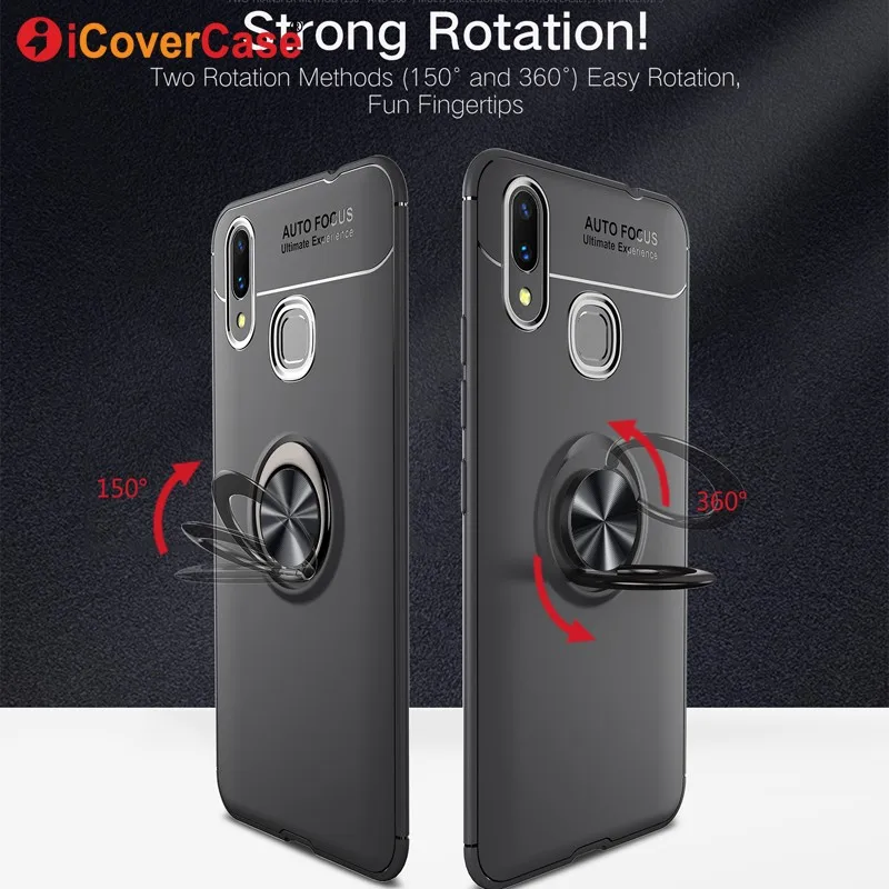 

Magnetic Ring Case For Huawei Honor V10 V9 7X 8X Play Note 10 Cases Silicone Cover Car Holder For Nova 3i 3 2S Phone Accessories