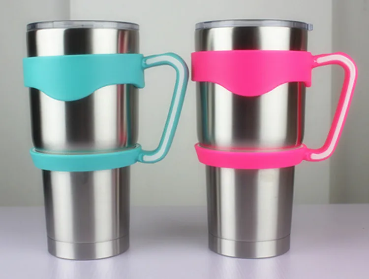 

New Portable Hand Holder Plastic Multicolor Cups Handle for 30 Oz YETI Rambler Tumbler Handle Fit For Yeti Cup Mugs -Handle only