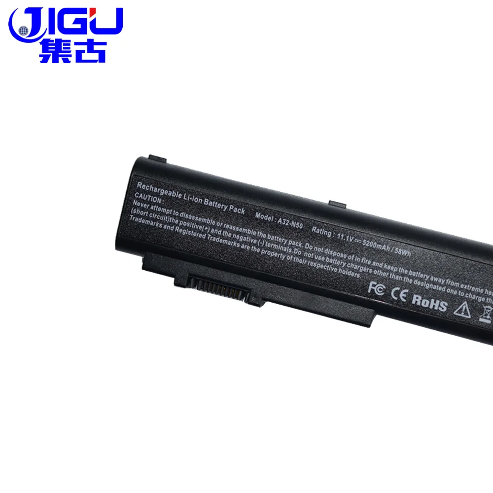 JIGU Аккумулятор для ноутбука ASUS N50 N50V A32-N50 A33-N50 N51-Vf N51A N51S N51TP N51V A32-N50 A33-N50 90-NQY1B2000Y