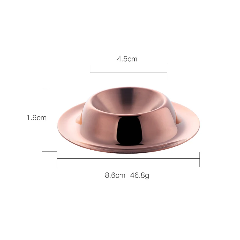 Rose gold-1pc 1 шт., держатель для яиц из нержавеющей стали, мягкая вареная подставка, кухонная утварь, настольный кухонный инструмент, Паровая стойка, форма для жарки яйца пашот - Цвет: Rose gold-1pc