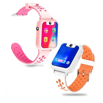 

Anti Lost Smart Watch LBS with GPS GSM Locator Touch Screen Tracker SOS LED Flashlight Baby Watch Compatible IOS & Android