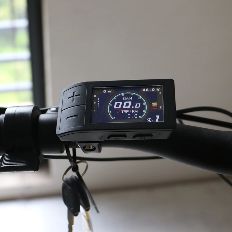 Электрический велосипед 8FUN BAFANG Красочный lcd 500C дисплей