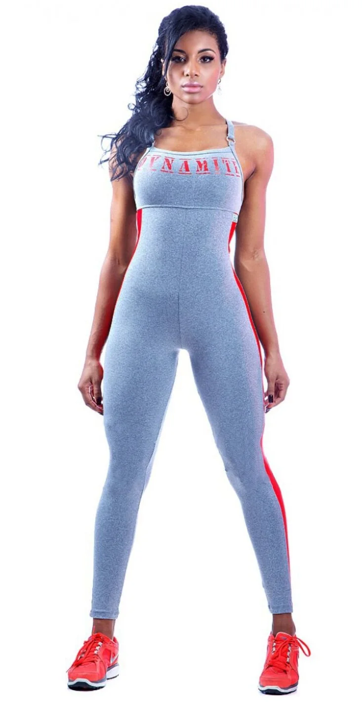 New Backless Women Jumpsuits For Fitness Sports Gym Halter Rompers