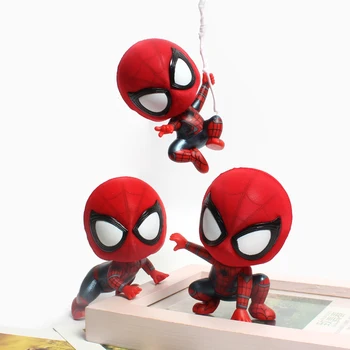 

1x Fridge Magnets Decoration Sticker with Quality PVC Animal Cartoon Spider Red Blue
