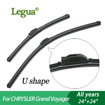 

Legua Wiper blades for CHRYSLER Grand Voyager (all years), 24"+24",car wiper,Boneless, windscreen wiper, Car accessory