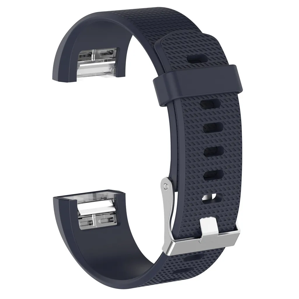 

Ouhaobin Sport Strap Watch Silicone Wrist Strap For Fitbit Charge 2 Watch Replacement Straps Fitbit Charge 2 Classic 704#2