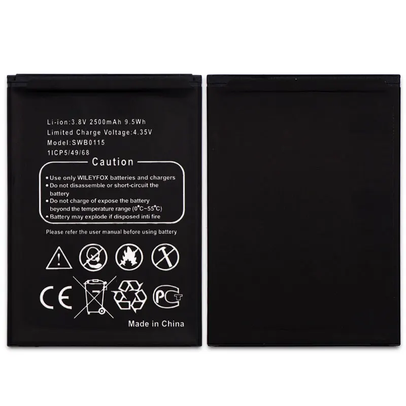 Аккумулятор SWB0115 2500 мАч для смартфона Wileyfox Swift запасная батарея высокого качества
