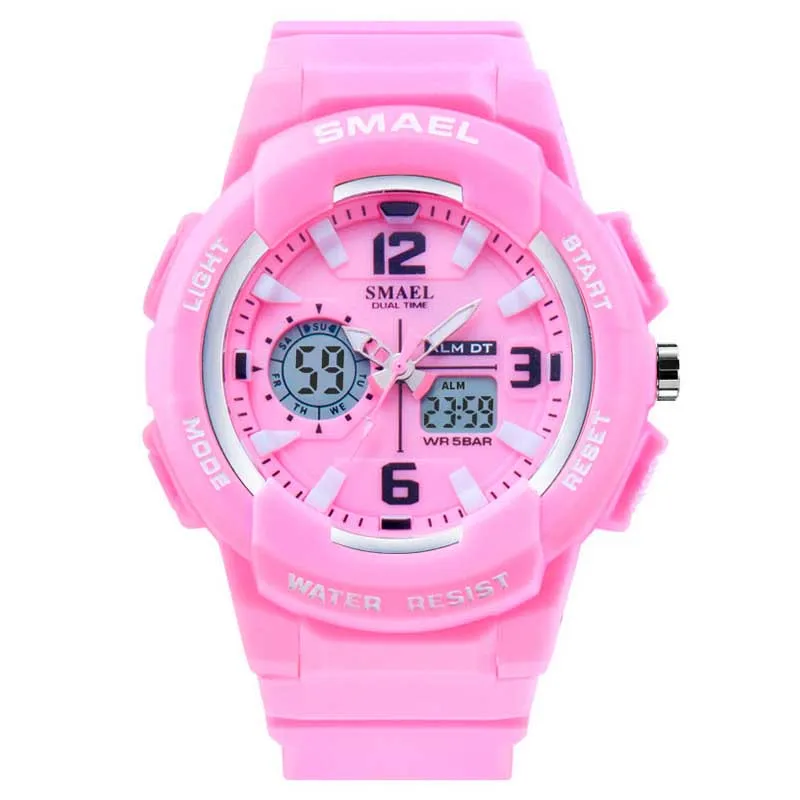 

New watch For women Men Watch 50M waterproof Wrist watches Quartz Digital Dual calendar Week sport Watches Led Clock