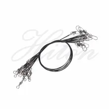 10 шт., 15 см, 20 см, 25 см, 60 шт./партия, рыболовная приманка, рыболовная леска, стальной провод, Вертлюг, снасти, Спиннер, Акула, спиннинг, expert AAA