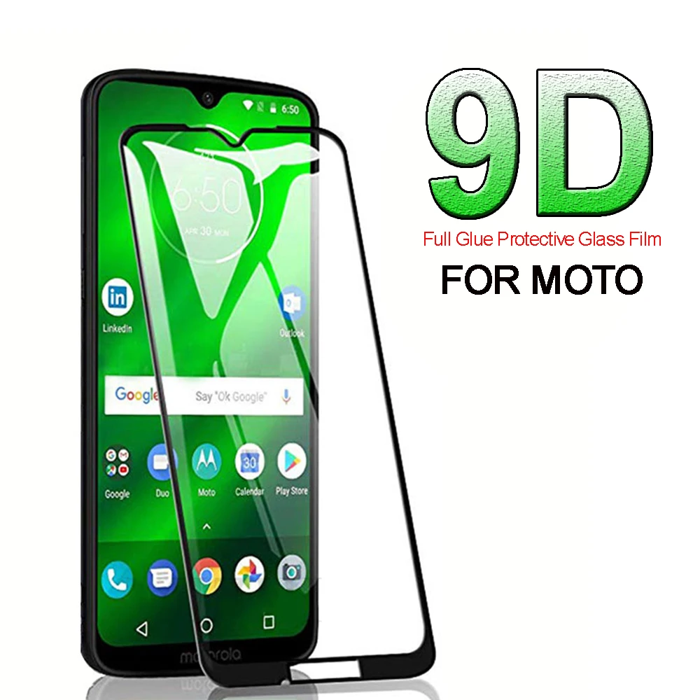 

9D Protective Glass On For Moto G7 G6 Plus Play Screen Protector Tempered Glass For Motorola G7 Power g6 plus play G 7plus 6plus