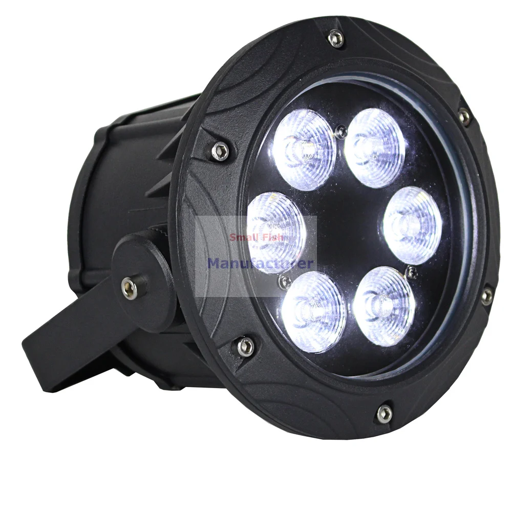 8XLot Портативный Новый LED Par огни водонепроницаемый 6X10W RGBW четырехцветный открытый
