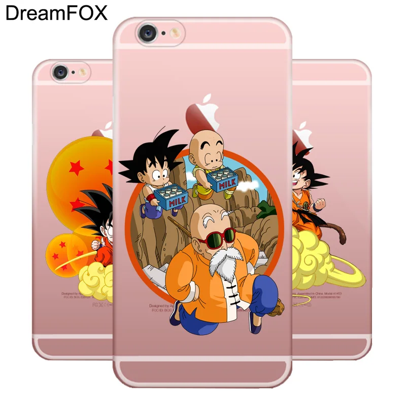 M181 мультфильм Dragon Ball Goku Мягкий ТПУ силиконовый чехол для Apple iPhone 11 Pro X XR XS Max 8 7 6S Plus 5
