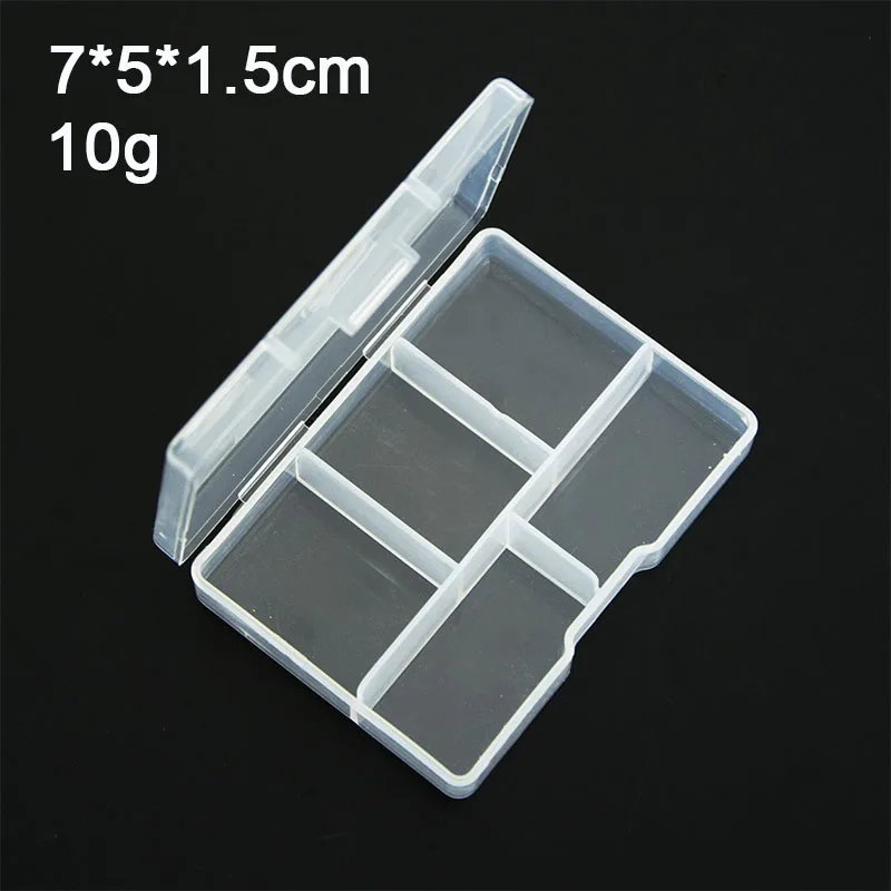 

Fishing Box for Mini Bait 1 pcs Small Box Use for Fishing Accessories Hooks Plastic Box 7cm*5cm