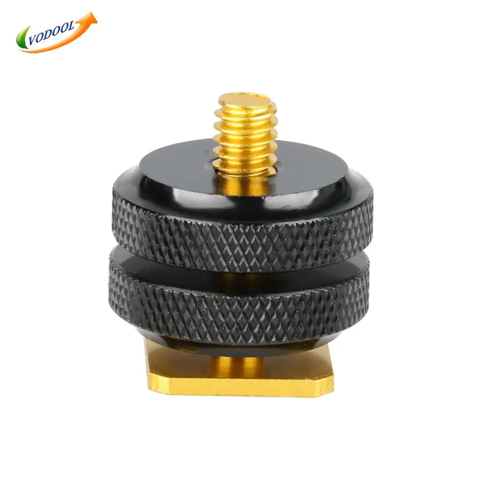 VODOOL New Arrival 1Pc 1 4 font b Tripod b font Screw to Flash Hot Shoe