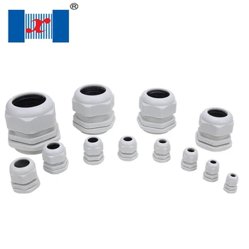 

30 PCS/Lot M25 IP68 Nylon Waterproof Junction Box Cable Gland For 13-18mm Cable