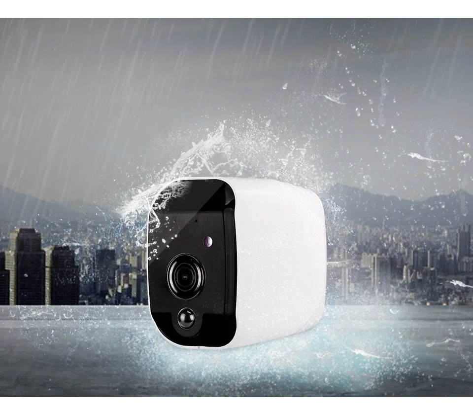 Marlboze Smart battery 1080 P HD wifi ip-камера с ночным видением обнаружения движения Аудио suppor TF карта приложение сигнализация Push home камера