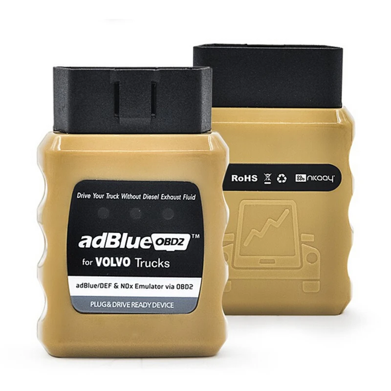 5 шт./лот лучший эмулятор AdblueOBD2 для Вольво грузовики Adblue/DEF эмулятор Nox через OBD2 Adblue OBD2 для Volvo