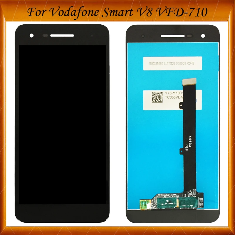 

For Vodafone Smart V8 VFD-710 LCD Display+Touch Screen Replacement Digitizer Assembly With Frame For Vodafone V 8 VFD710 lcds