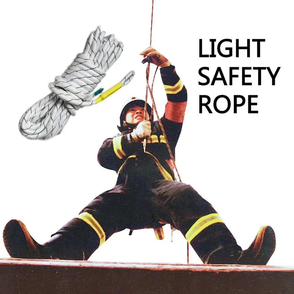 

Fire Escape Safety Rappelling Rope Protection Accessory Cord Professional Outdoor Rock Climbing Rope