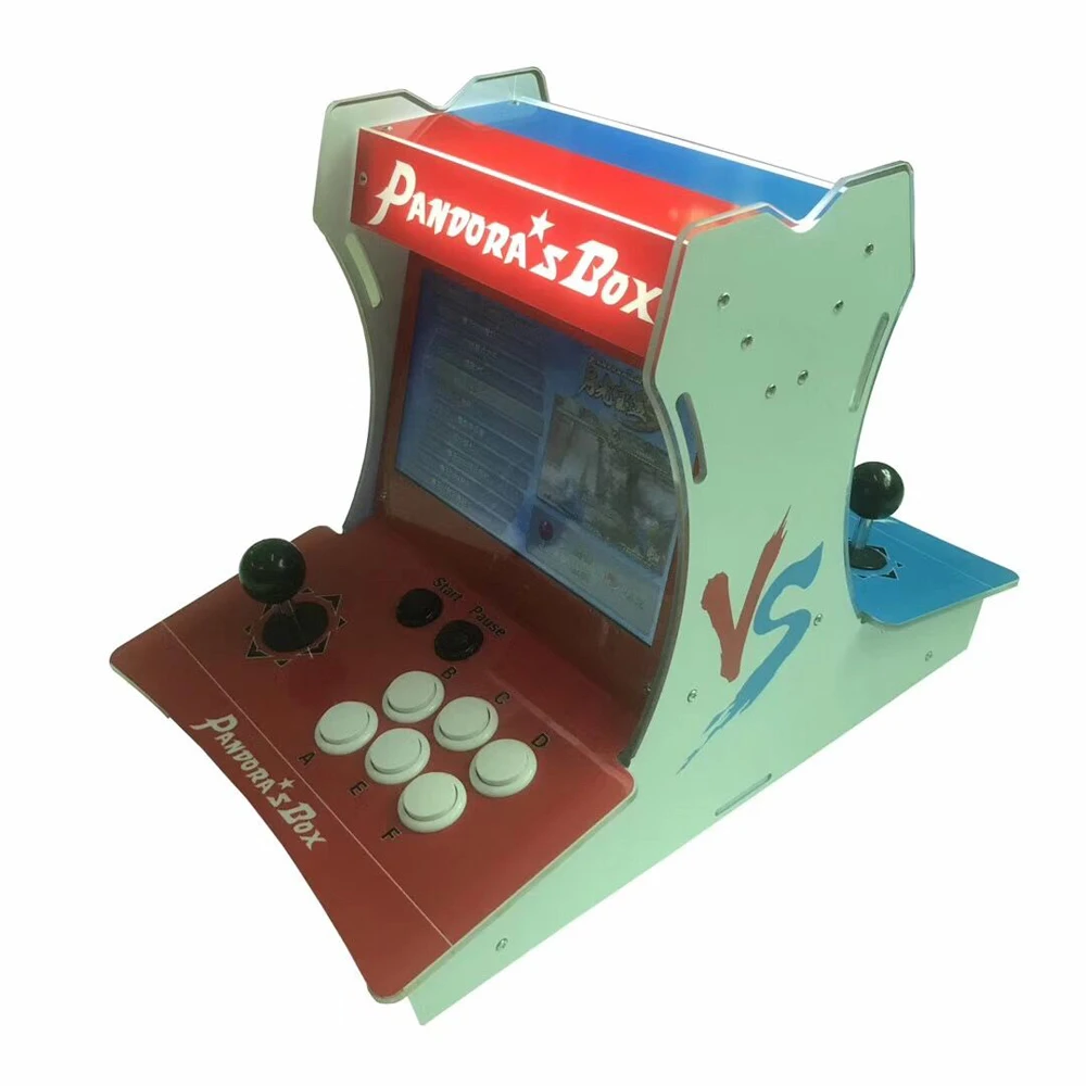 2222 in 1Plastic Pandora Box 9D Arcade Cabinet Machine