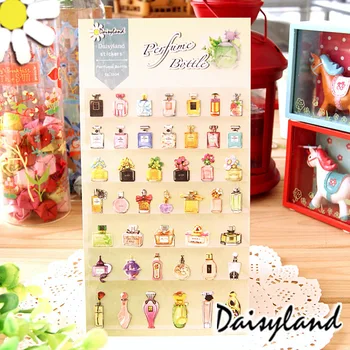 

1 Sheet Kawaii Perfume Bottles Cartoon Adhesive Diasyland Stickers DIY Decoration Mobile Phone Diary Planner Stickers 1104