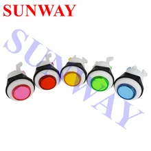 50 шт. A4 кнопочный переключатель 28 мм Аркада Кнопка прочный Multicade маме Happ Стиль кнопку с микровыключателем