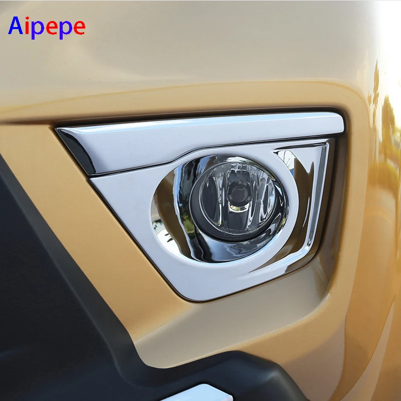 

Car Styling For Nissan Terra 2018 ABS Chrome Car Front/Rear Headlight Fog Lamp Brake Lights Cover Trim Auto Exterior Accessories