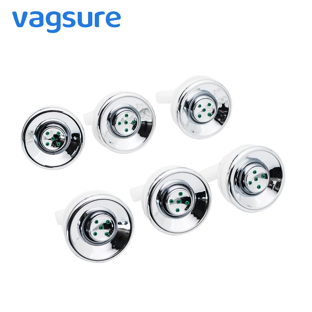 6pcs/lot Spray Nozzle Hydraulic Acupuncture Massage Water Saving Shower Head Jets Shower Cabin Room Accessories Bathroom recableght high pressure rainfall shower head 4 modes spray nozzle pressurization showerhead bathroom accessories water saving