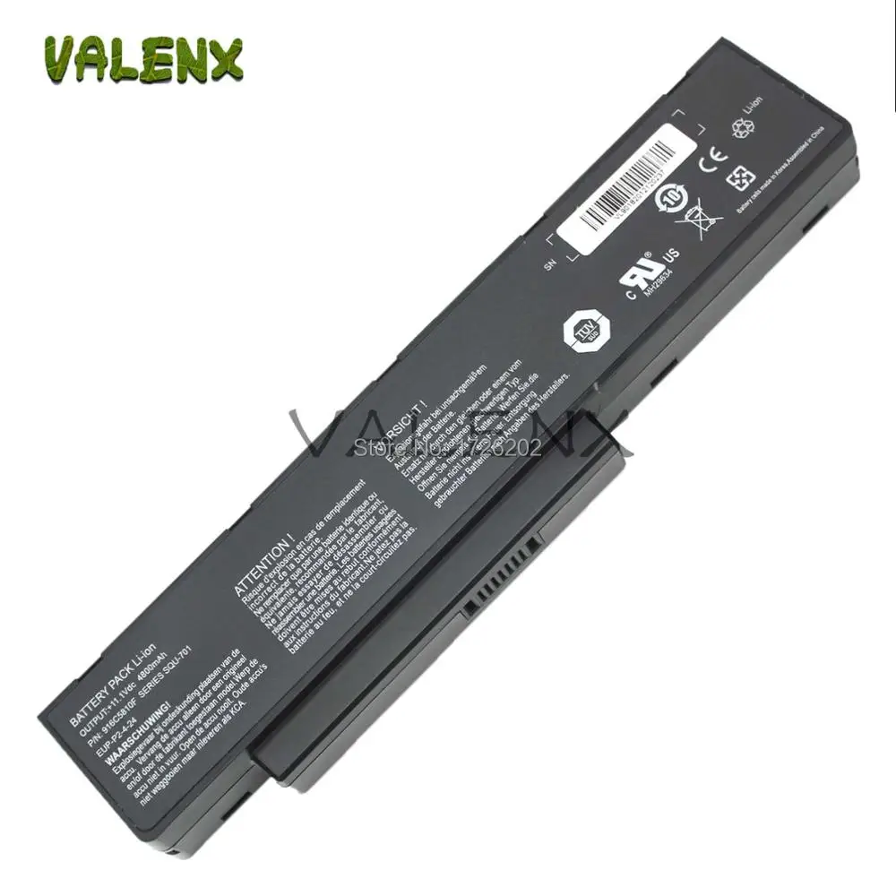 Аккумулятор для ноутбука BENQ Joybook Q41 R43 R43E R56 916C5810F 916C7170F dhr502 A52 A52E 4800 мА/ч аккумулятор