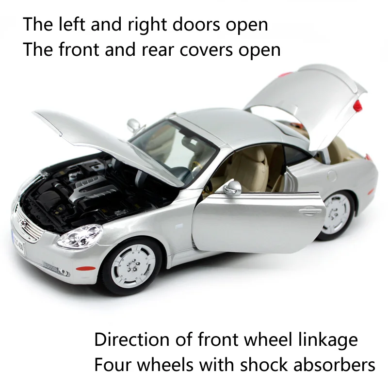 Bburago 1:18 Lexus SC 430 классические автомобили спортивный автомобиль литая модель