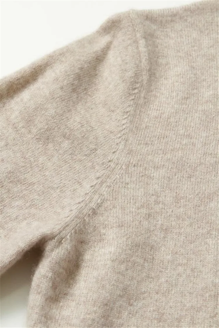 Women's Sweet Cashmere Pullover Sweater Details