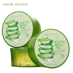 Nature Republic Soothing Moisture ALOE VERA 92% Soothing Gel 300ML Korea Skin Care Cosmetics Acne Treatment Face Cream Nature Republic Soothing Moisture ALOE VERA 92% Soothing Gel 300ML Korea Skin Care Cosmetics Acne Treatment Face Cream