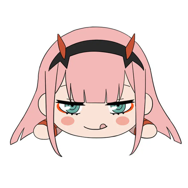 Anime DARLING In The FRANXX Zero Two 02 Plush Doll Toy Figure Cushion Pillow Soft Cotton Stuffed Plushie Cosplay Collection Gift