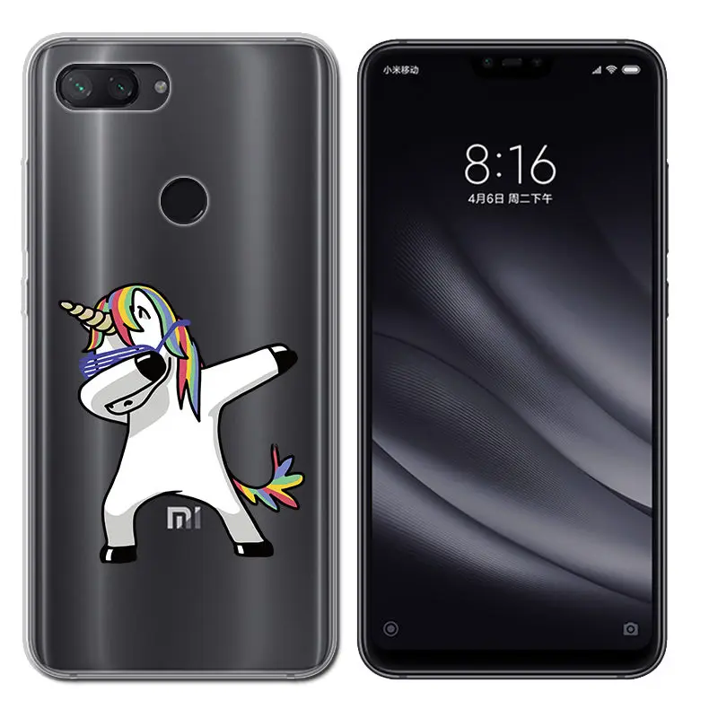 Cute Animal Fundas for Xiaomi Mi8 lite Silocone Case Xiaomi Mi 8 A2 A2 Lite for Soft TPU for Xiaomi Redmi 4X 6A Note5 Note6 Pro (5)