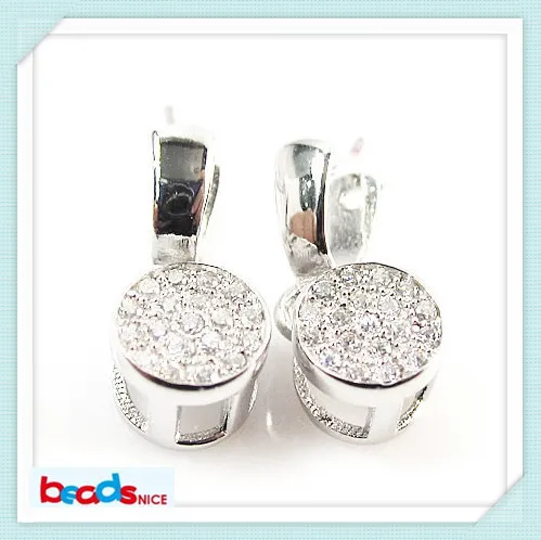 

Beadsnice ID26403 jewelry pure 925 sterling silver jewelry bails show your good taste