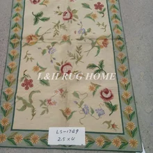 2.5 'x4' ручной работы кружево шерстяные ковры, ручной работы новозеландской шерсти ковры