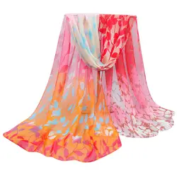 Шелк цветочные шарфы Для женщин шарф лето кружевное покрывало пончо зимние шали D74