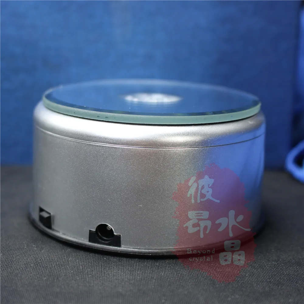 

Crystal USB rotating led base for 3D Laser Pokemon Go Crystal Ball Figurines with Pikachu home decoration