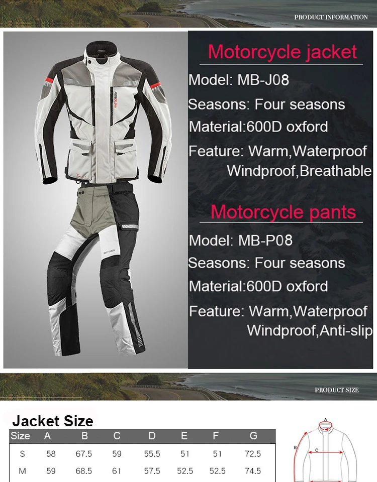 MOTOBOY мужские мотоциклетные гоночные куртки водонепроницаемая одежда Moto Jaqueta Chaqueta теплая CE защита Защитная куртка