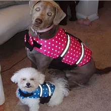 NEW Summer season Security&Snug Polka Dot Canine Life Jacket Canine Lifevest w/ Reflective Piping Webbing Summer season Canine Garments XXS to XXL