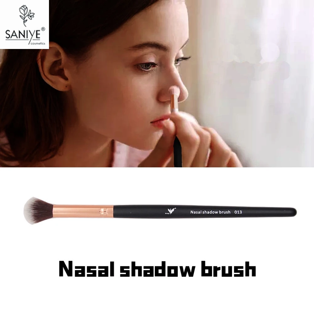 

SANIYE Nasal Shadow Brush Angled Eyeshadow Makeup Profession Nose Shadow Cosmetic Tool Pincel de maquillaje A013