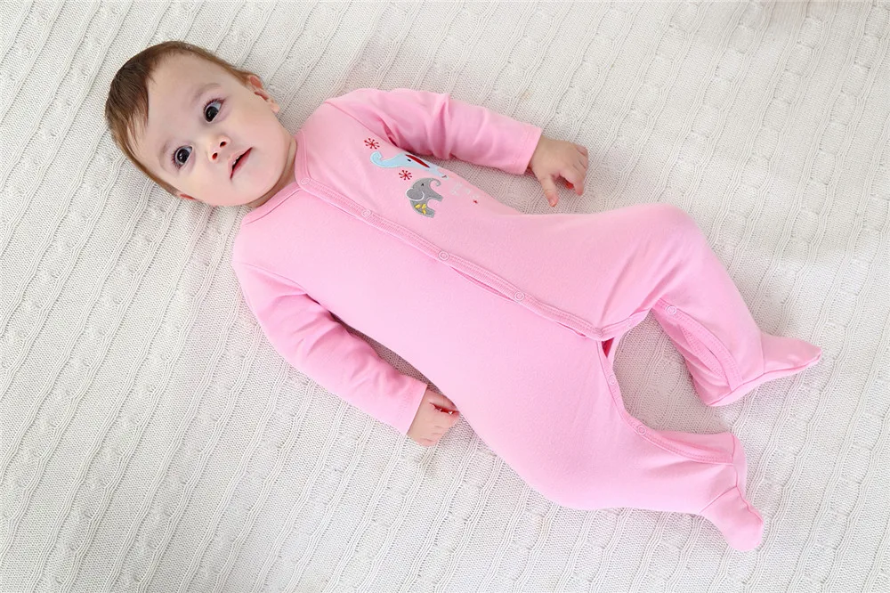 Baby Layette Jumpsuit Baby Onesies Baby Girls Boys Infant Baby Clothes Footies