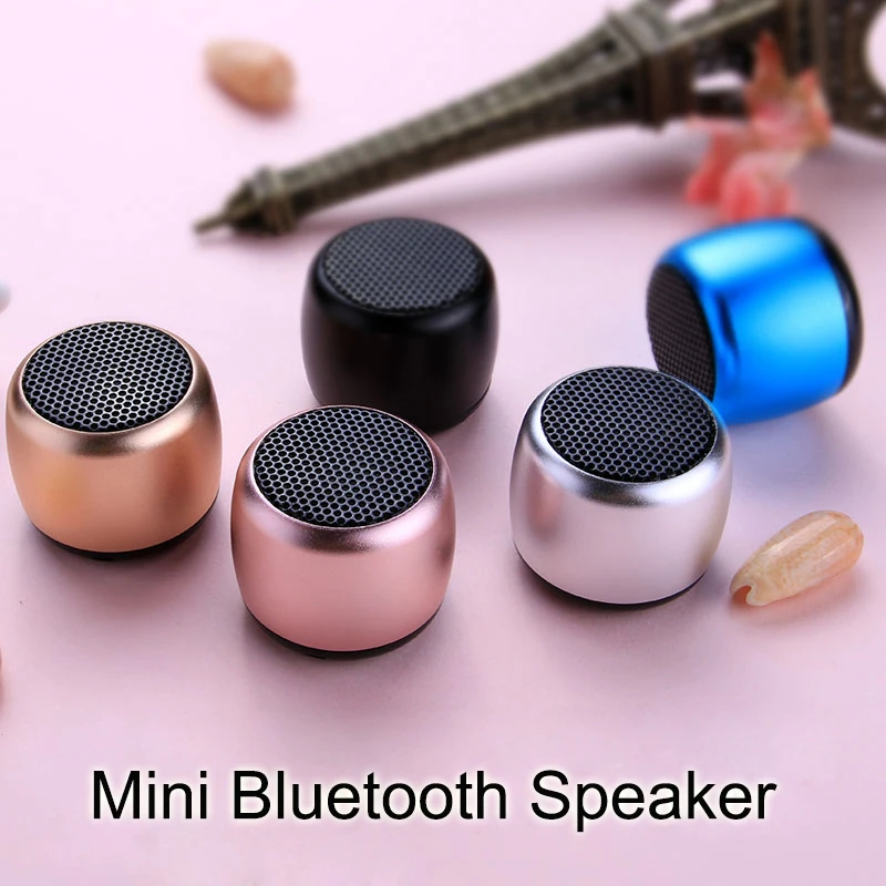 

Mini Bluetooth Speaker Portable Wireless Speaker Sound System 3D Stereo Music Surround Support Bluetooth Handsfree Call