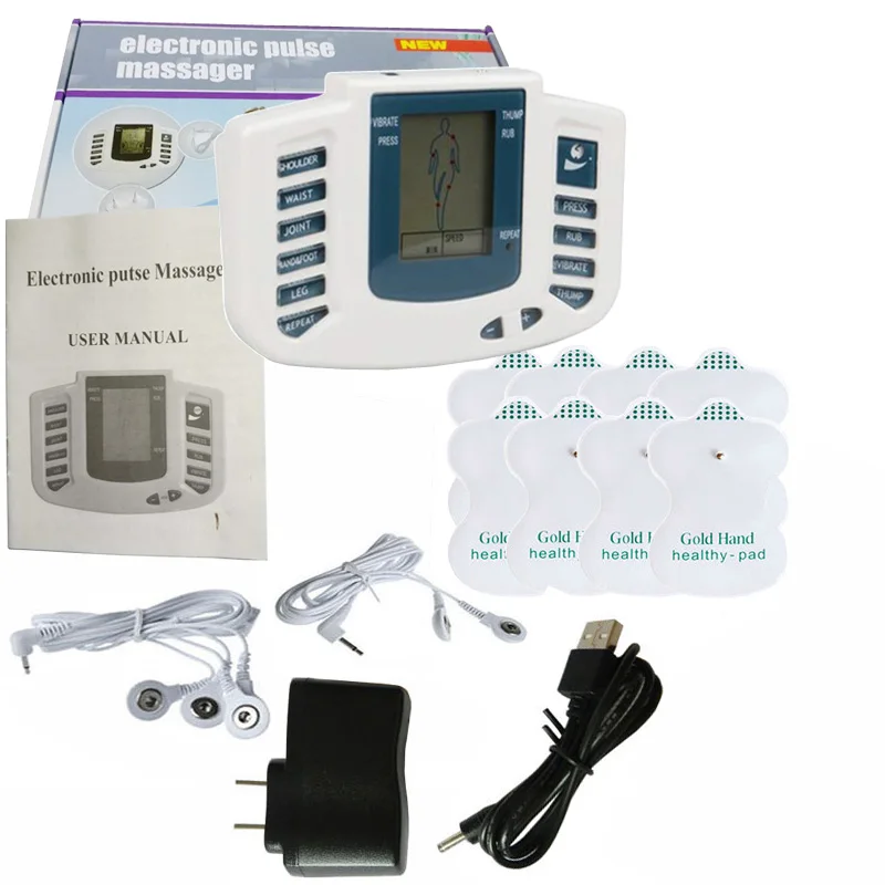 Russian & English Version Body Slimming Pulse Electronic Massage Tens Acupuncture Muscle Relax Massager Russian & English Version Body Slimming Pulse Electronic Massage Tens Acupuncture Muscle Relax Massager