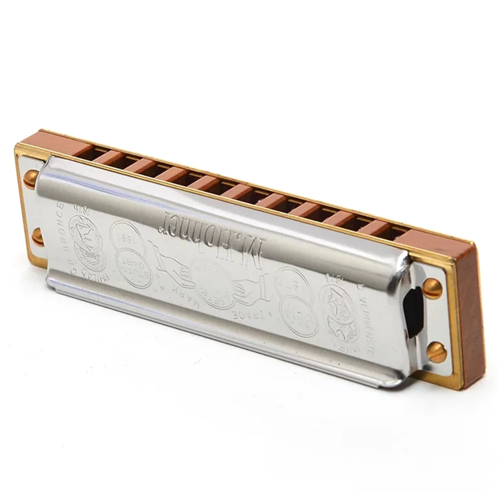 Hohner морской группы Делюкс диатонический 10 отверстий губная гармоника рот органные инструменты Ключ C блюз Арфа перламутровый гребень Музыкальные инструменты