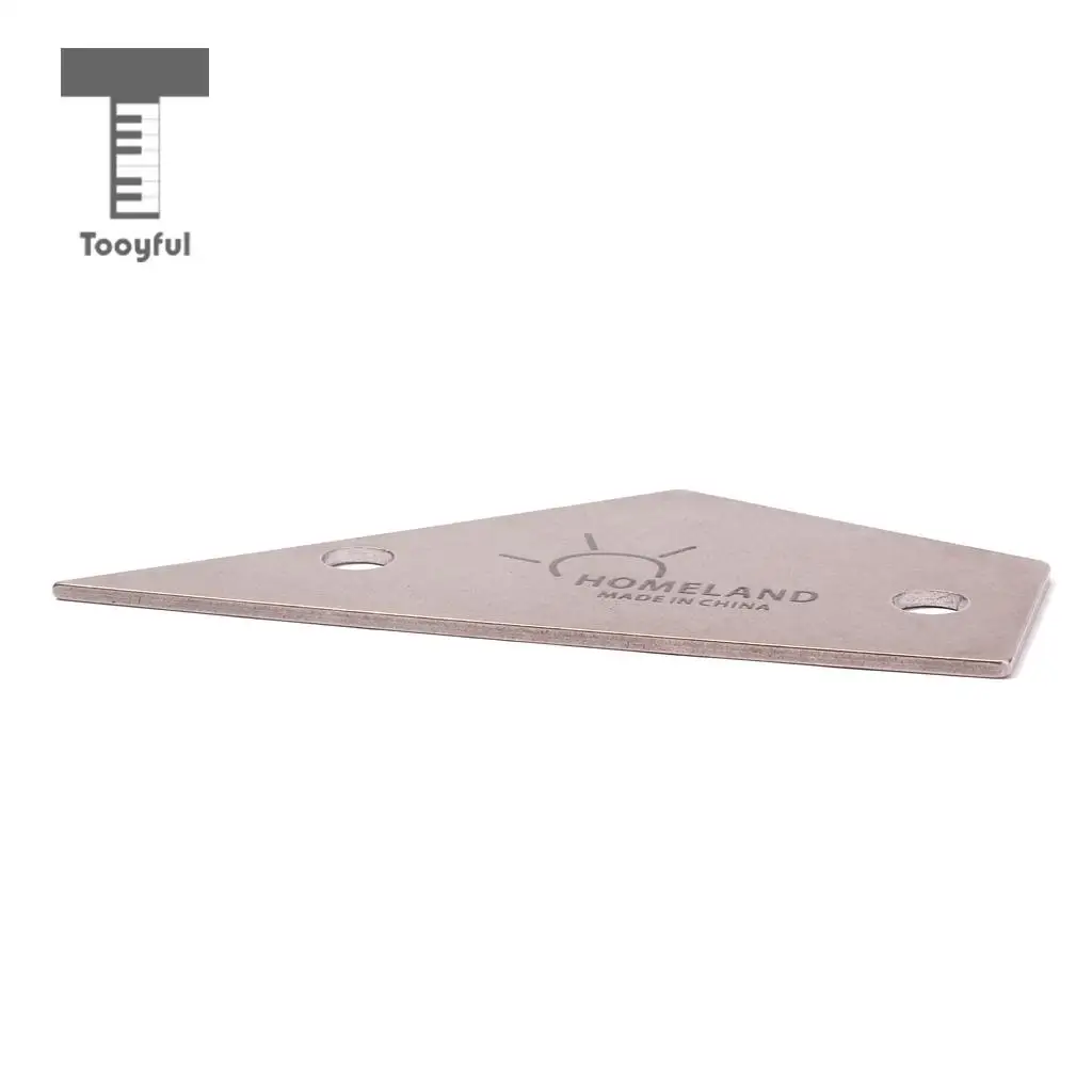 Tooyful Luthier Fret Finder Rocker Guitar Frets Leveling Tool for Guitar Parts Accessories