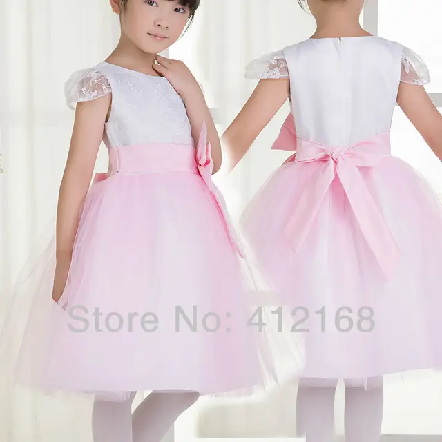 Lace Vintage Designer Flower Dresses For Weddings Party Kids Lace Vintage Designer Flower Dresses For Weddings Party Kids Fantasy Prom Princess Pageant Children S Communion Evening9004