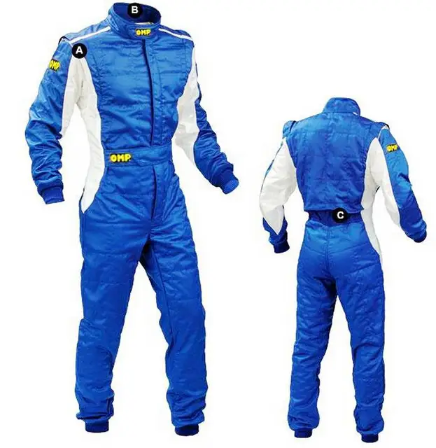 NEW Omp car conjoined automobile race karting drift practice uniform